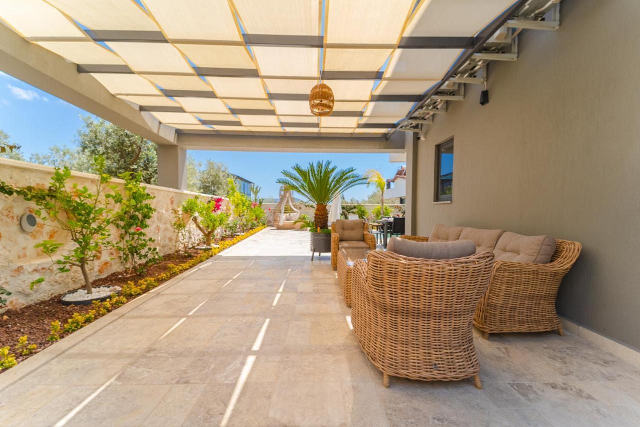 Villa Kazarman, Kalkan'In Kalbinde Denize, Merkeze Exterior foto