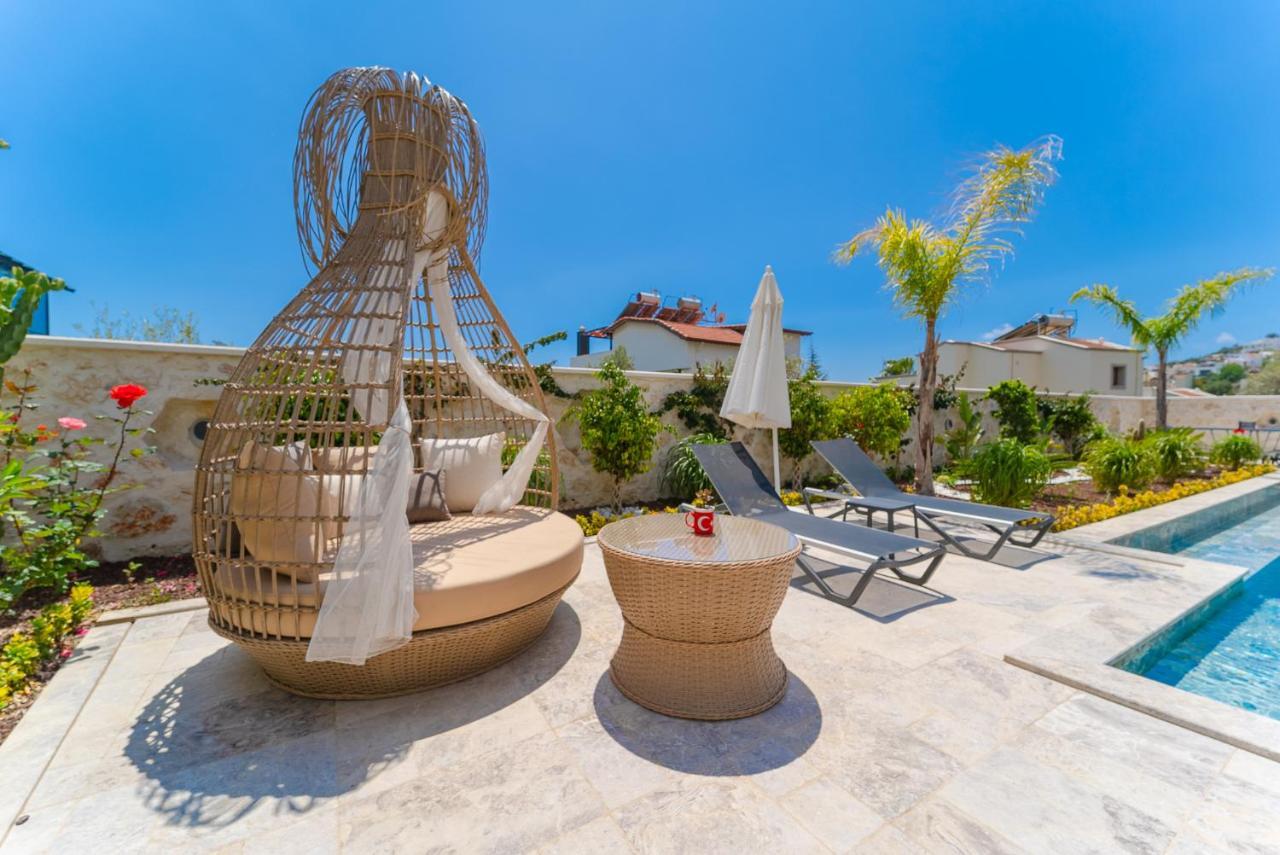 Villa Kazarman, Kalkan'In Kalbinde Denize, Merkeze Exterior foto
