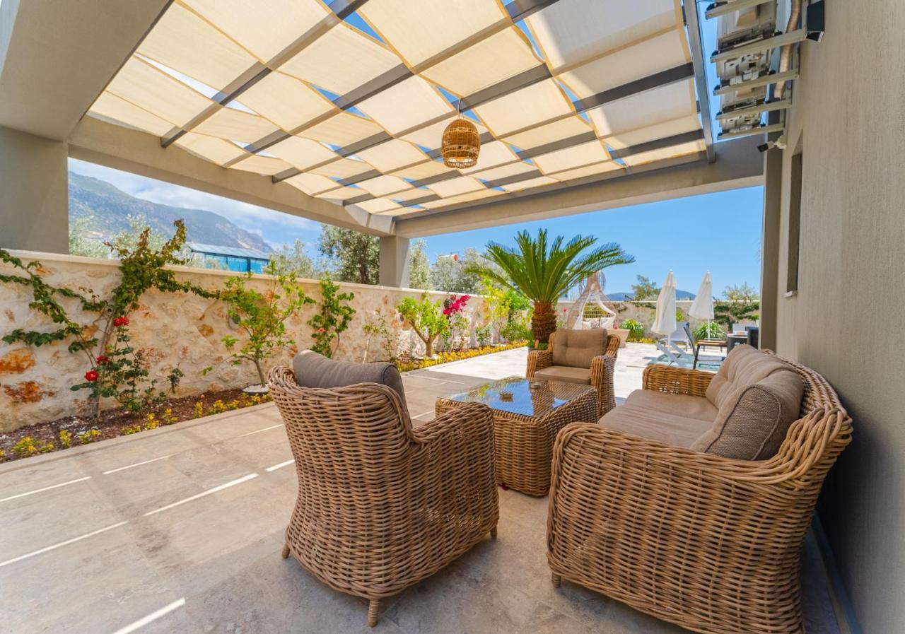 Villa Kazarman, Kalkan'In Kalbinde Denize, Merkeze Exterior foto