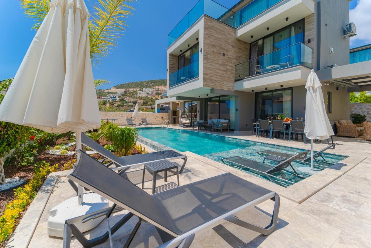 Villa Kazarman, Kalkan'In Kalbinde Denize, Merkeze Exterior foto